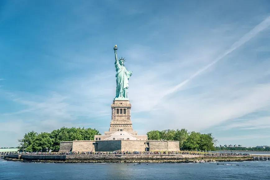 The Statue of Liberty in New York City